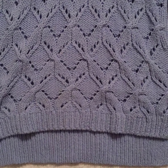 Powder Blue Knit Sweater - Picture 3 of 3